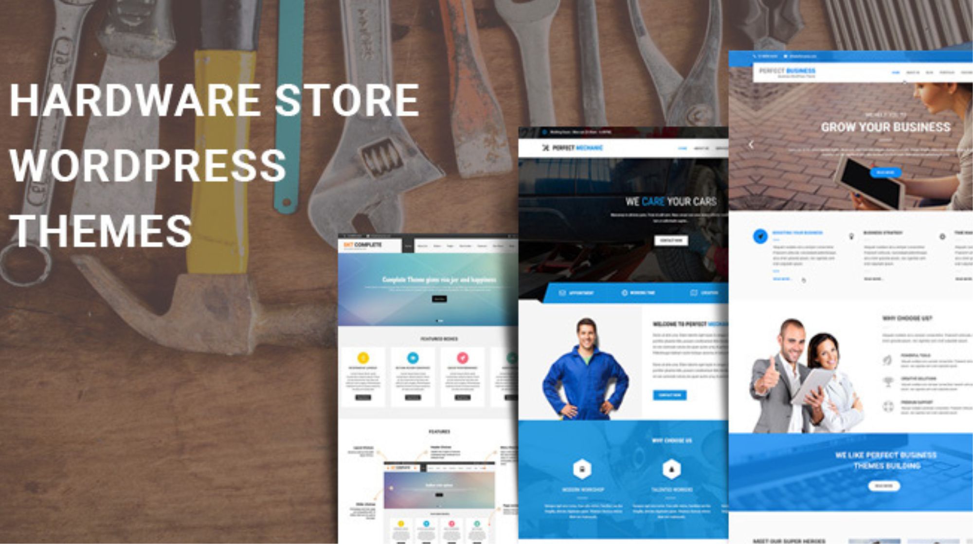 Which Hardware WordPress Theme Works Best?