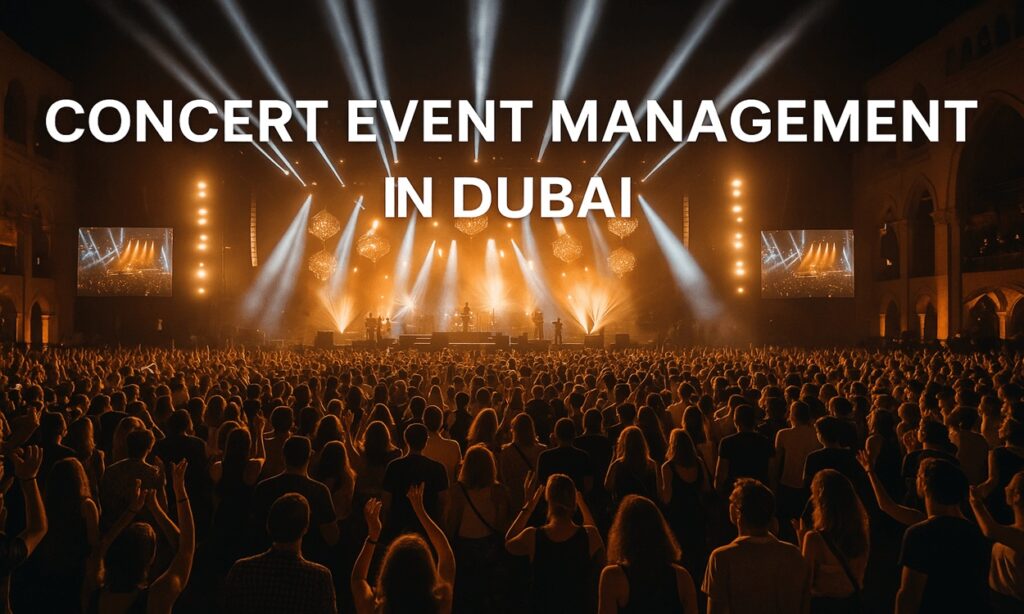 Concert event management