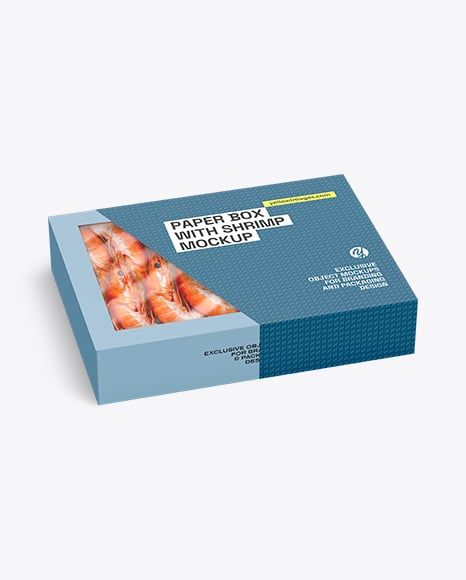 Shrimp packaging boxes
