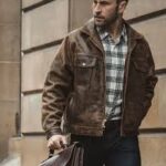 Men's Brown Leather Jacket