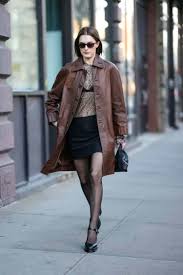 Men’s Leather Trench Coat