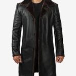 Men's Leather Trench Jackets